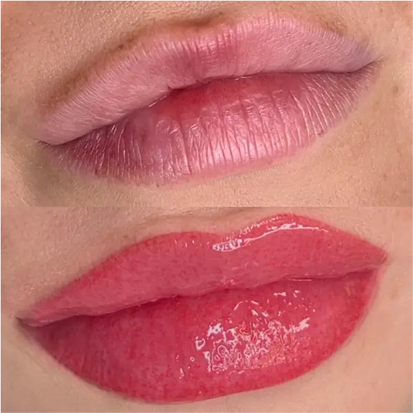 Blush lips